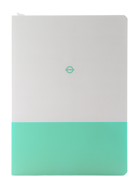 London Underground Waterloo & City Line A5 Notebook
