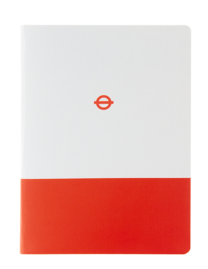London Underground A6 Notebook Set of three (Central, Piccadilly and Hammersmith & City)