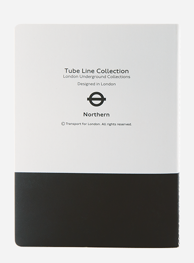 London Underground A6 Notebook Set of three (Jubilee, Northern and Bakerloo)