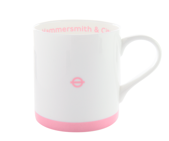 London Underground Hammersmith & City Line Mug