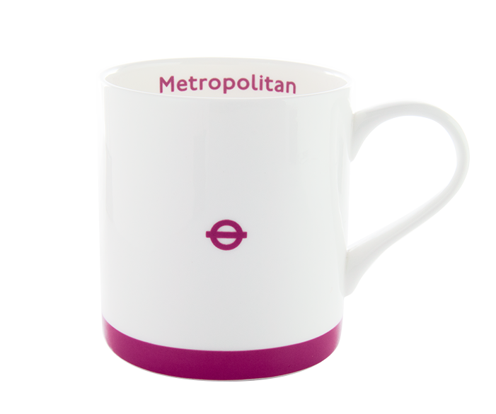 London Underground Metropolitan Line Mug